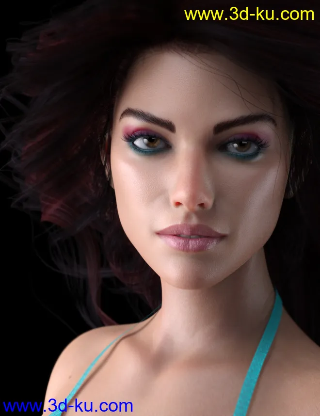 P3D Katherina HD for Genesis 8 Female模型的图片2