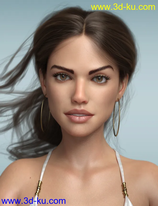 P3D Katherina HD for Genesis 8 Female模型的图片3