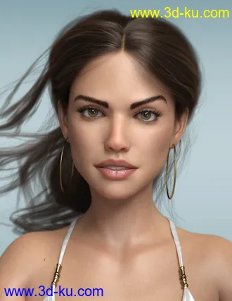 3D打印模型P3D Katherina HD for Genesis 8 Female的图片