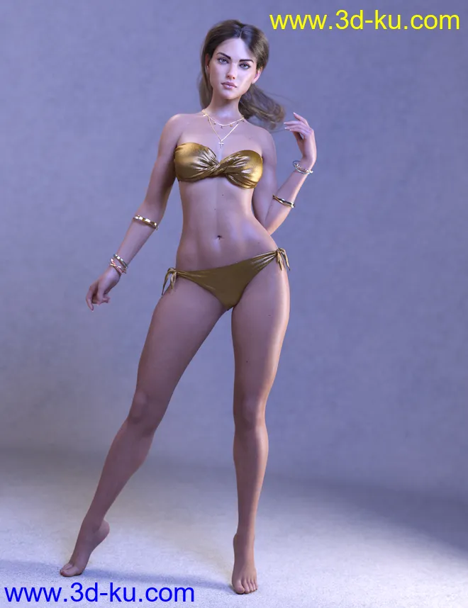 P3D Katherina HD for Genesis 8 Female模型的图片12