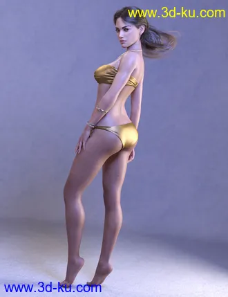 3D打印模型P3D Katherina HD for Genesis 8 Female的图片