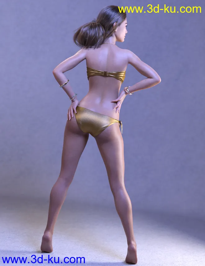 P3D Katherina HD for Genesis 8 Female模型的图片14