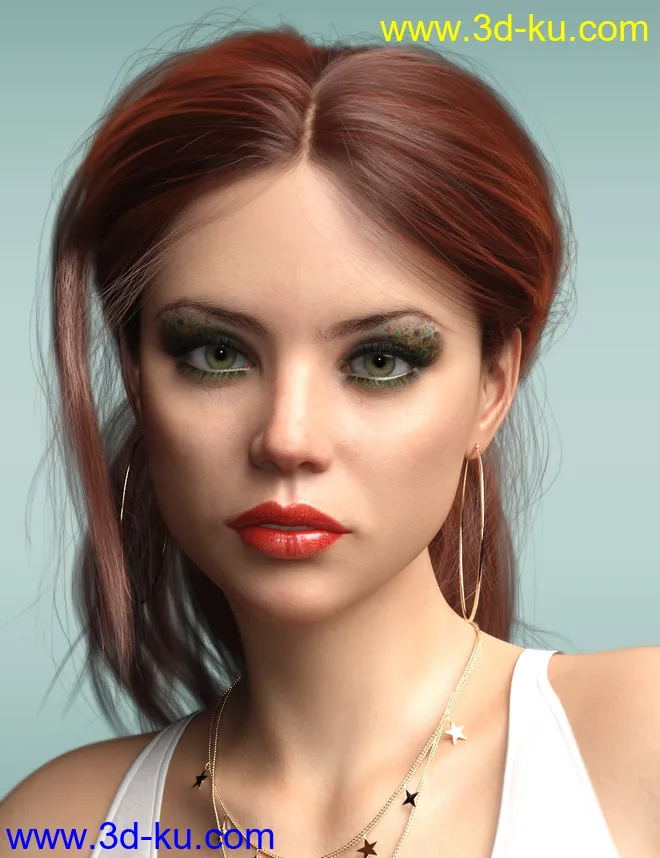 P3D Paige HD for Genesis 8 Female模型的图片1