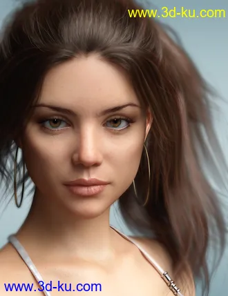 3D打印模型P3D Paige HD for Genesis 8 Female的图片