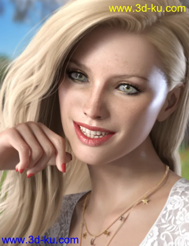 P3D Sigrid HD for Genesis 8 Female模型的图片2