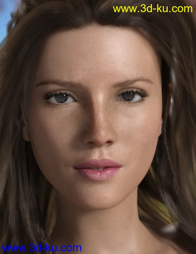 P3D Sigrid HD for Genesis 8 Female模型的图片3