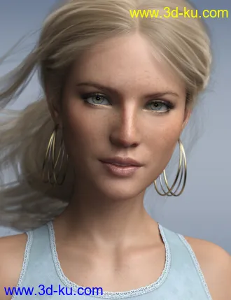 3D打印模型P3D Sigrid HD for Genesis 8 Female的图片