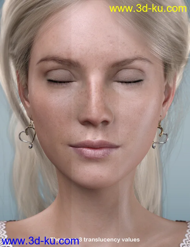 P3D Sigrid HD for Genesis 8 Female模型的图片7