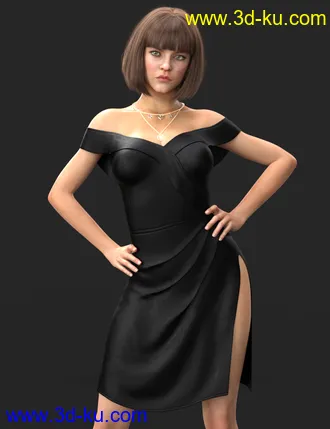 3D打印模型Pandora HD for Genesis 8.1 Female的图片