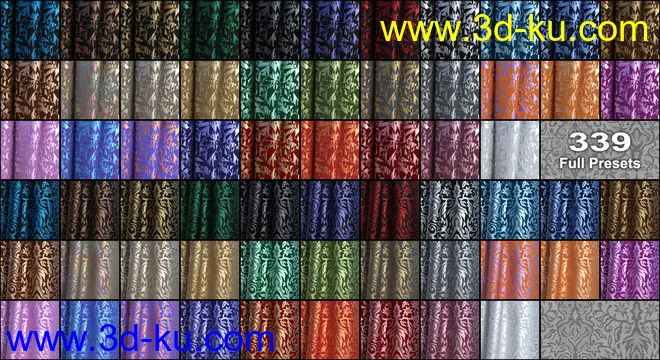 Pd Two-Tone Iray Shader Presets模型的图片6