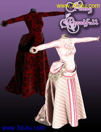 3D打印模型Penny Dreadfull Outfit for Genesis 2 Female(s)的图片