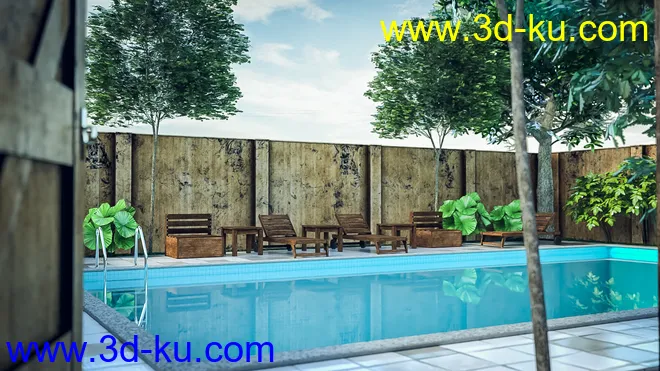 Pergola Kitchen模型的图片5