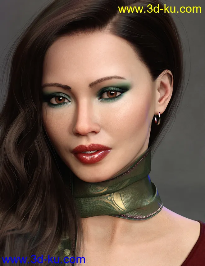 Pia HD for Genesis 8 Female模型的图片4