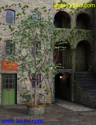3D打印模型Piazza Vecchia的图片