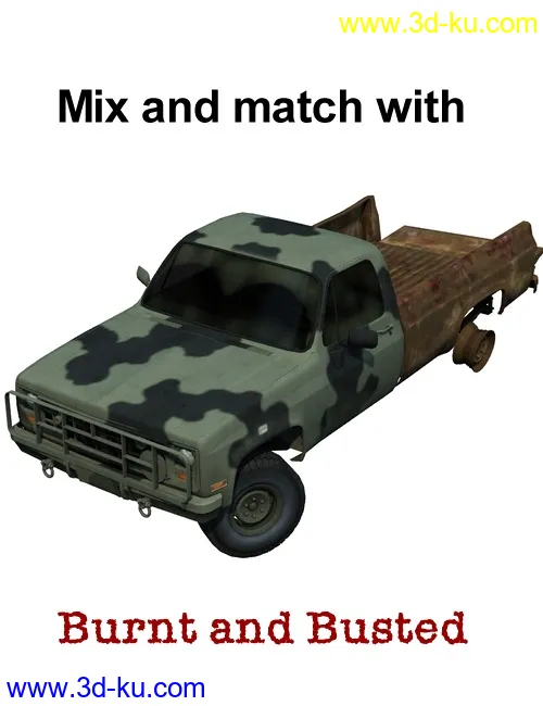Pick 'em Up Truck模型的图片5