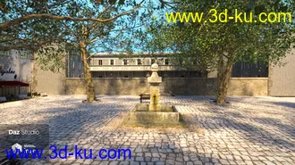3D打印模型Place des Platanes的图片