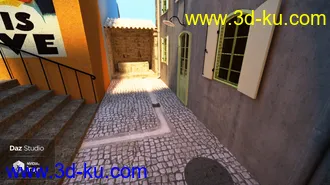 3D打印模型Place des Platanes的图片
