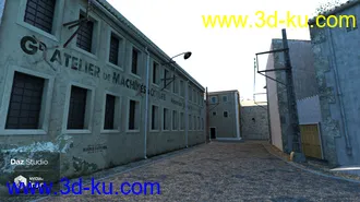 3D打印模型Place des Platanes的图片
