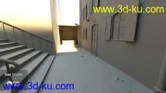 3D打印模型Place des Platanes的图片