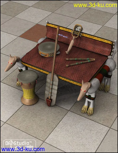 Play Like an Egyptian模型的图片2