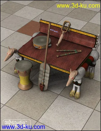 3D打印模型Play Like an Egyptian的图片