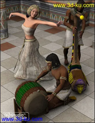3D打印模型Play Like an Egyptian的图片