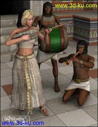 3D打印模型Play Like an Egyptian的图片