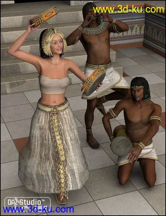 3D打印模型Play Like an Egyptian的图片