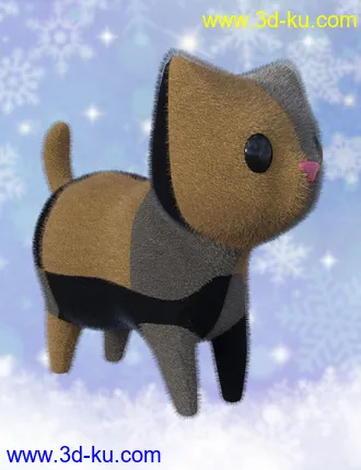 3D打印模型Plush Cat的图片