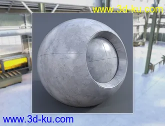 3D打印模型Polished Concrete Floor - Iray Shaders的图片