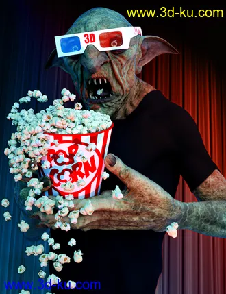3D打印模型PopCorn Time的图片