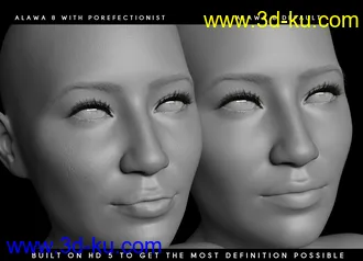 3D打印模型Porefectionist HD Skin Details for Genesis 8 Females的图片