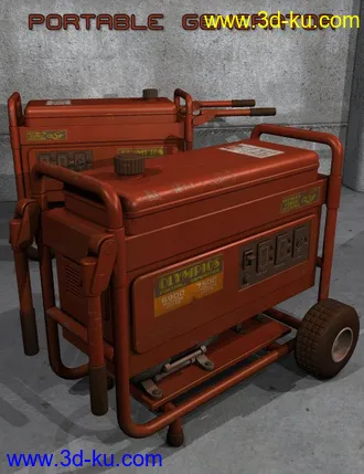 3D打印模型Portable Generator的图片