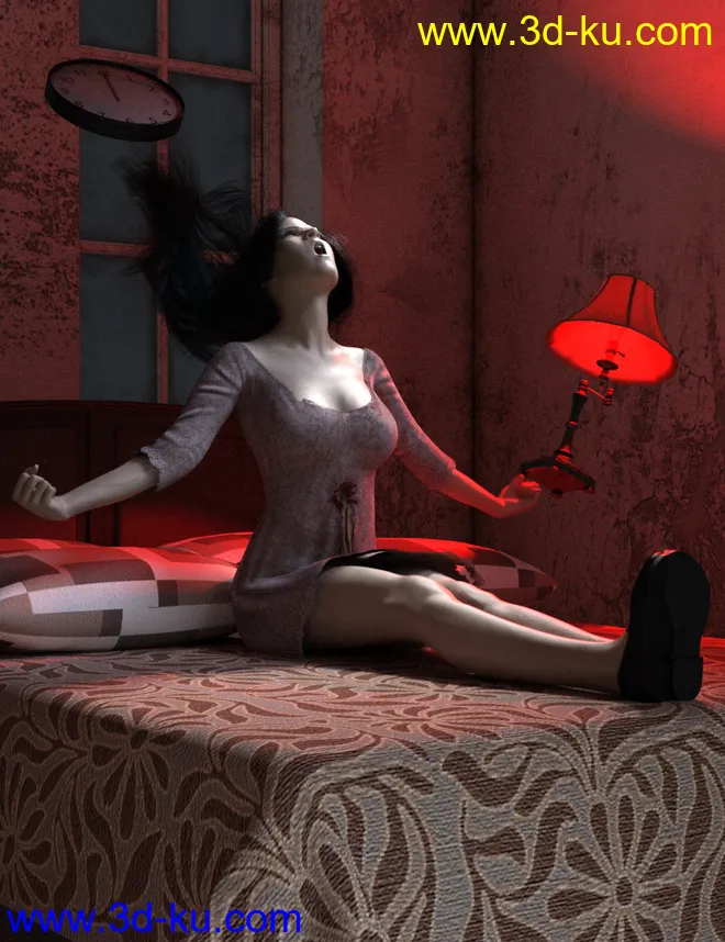 Possessed Poses for Genesis 8 Female模型的图片1