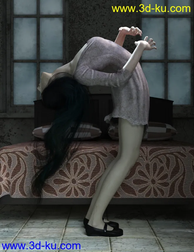 Possessed Poses for Genesis 8 Female模型的图片3