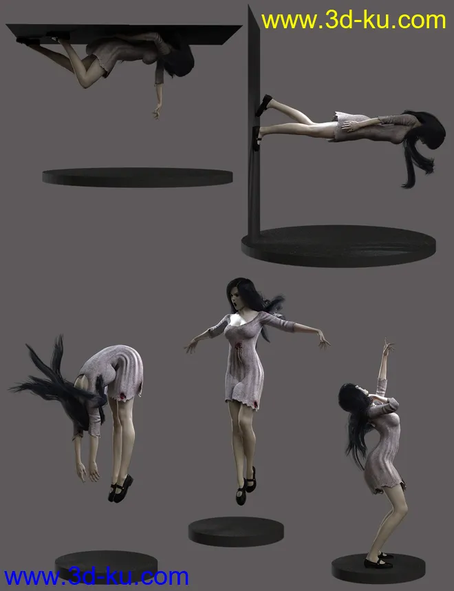 Possessed Poses for Genesis 8 Female模型的图片4