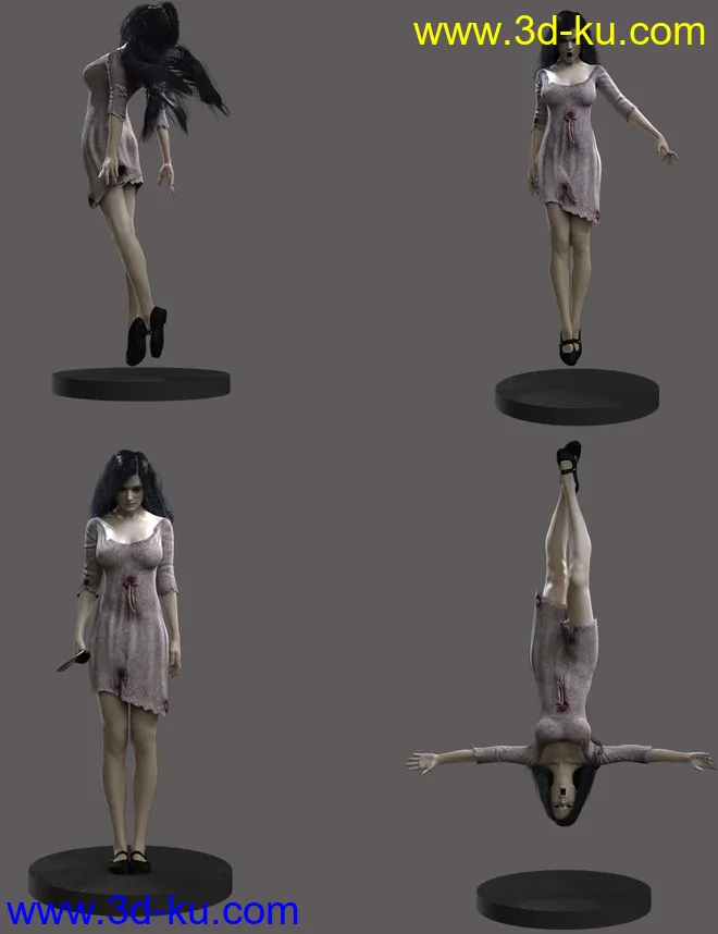 Possessed Poses for Genesis 8 Female模型的图片5