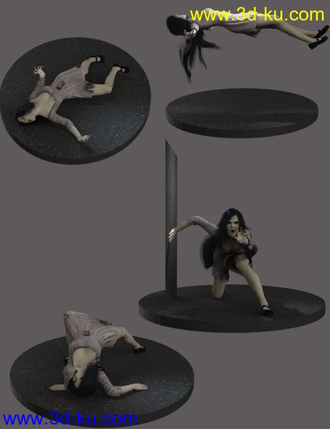 Possessed Poses for Genesis 8 Female模型的图片6