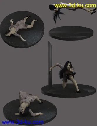 3D打印模型Possessed Poses for Genesis 8 Female的图片