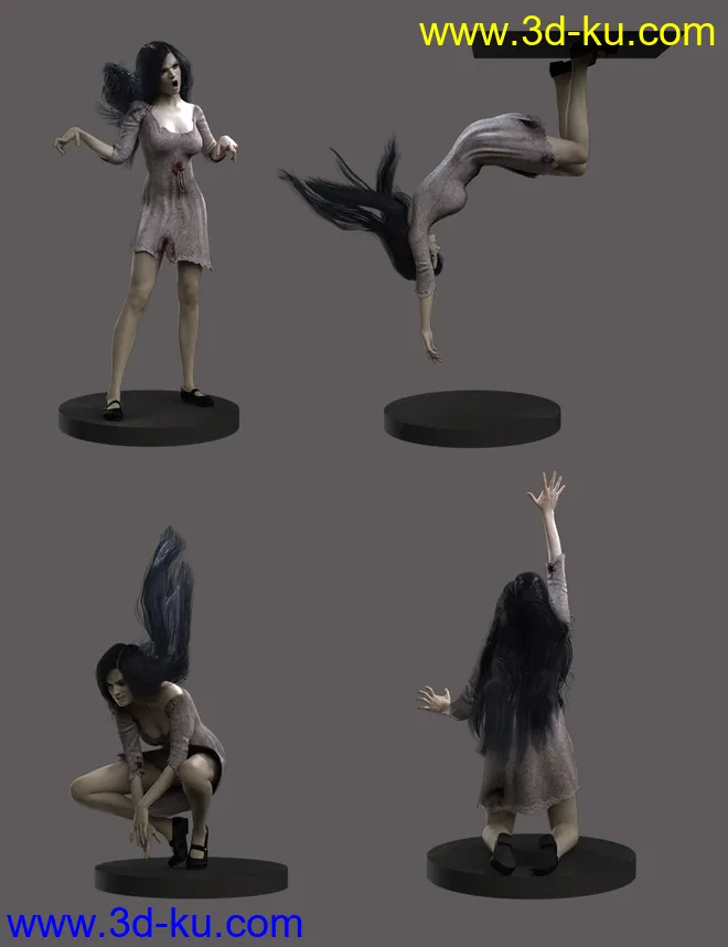 Possessed Poses for Genesis 8 Female模型的图片7