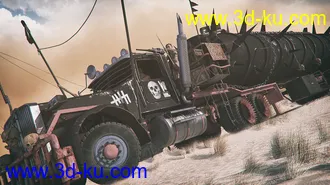 3D打印模型Post Apocalyptic Truck的图片