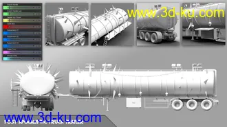 3D打印模型Post Apocalyptic Truck的图片