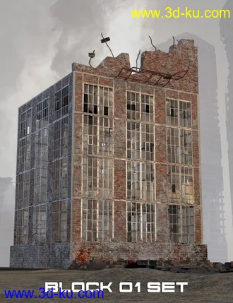 3D打印模型Post Apocalyptic Zone的图片