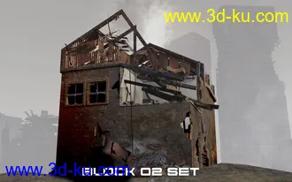 3D打印模型Post Apocalyptic Zone的图片