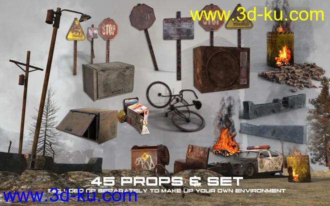 Post Apocalyptic Zone模型的图片9