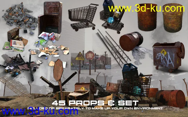 Post Apocalyptic Zone模型的图片10