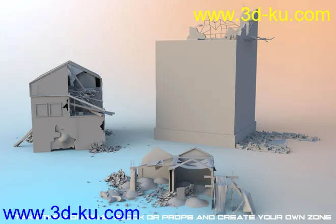 Post Apocalyptic Zone模型的图片13