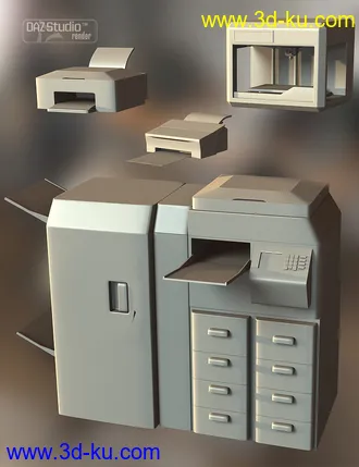 3D打印模型Printers的图片