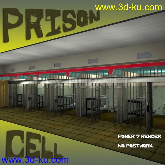 Prison cell模型的图片1