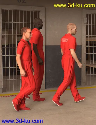 3D打印模型Prison Clothes for Genesis 2 Male(s)的图片